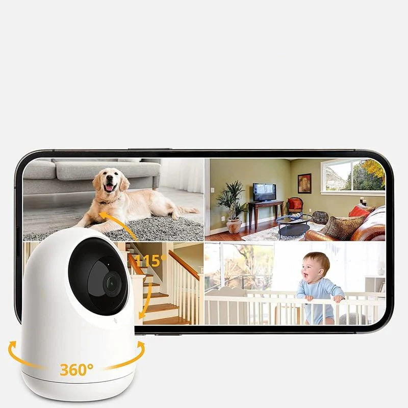 SwitchBot Câmera Pan/Tilt 2K 360º Inteligente - Smart Wifi - Image 4