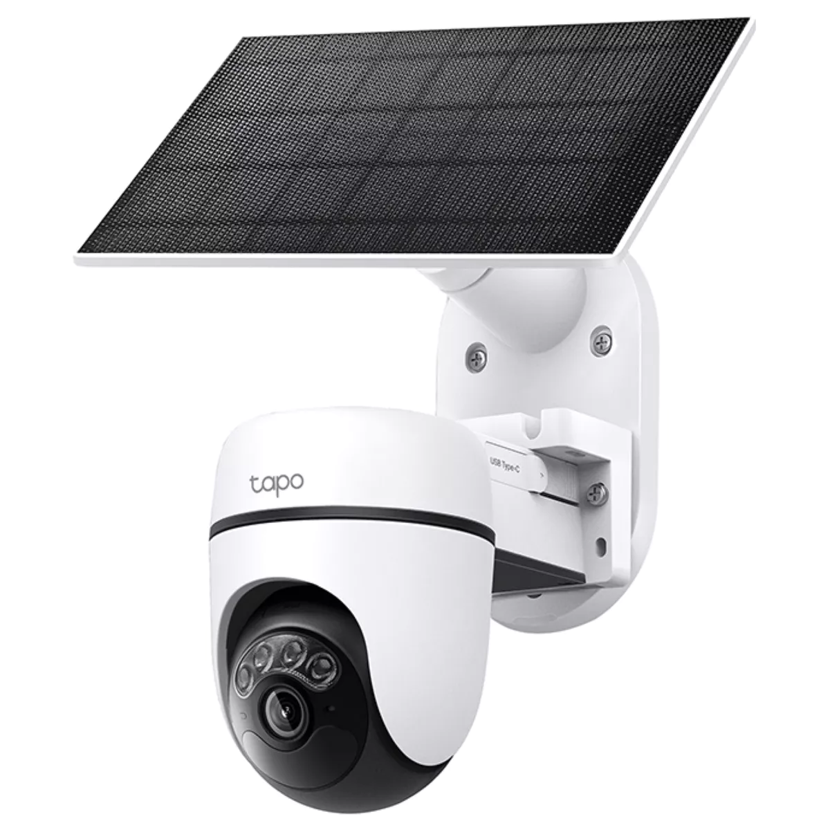 TP-Link Câmara de Vigilância Pan/Tilt 2K 3MP com Bateria e Painel Solar - TP-Link Tapo TC90 KIT