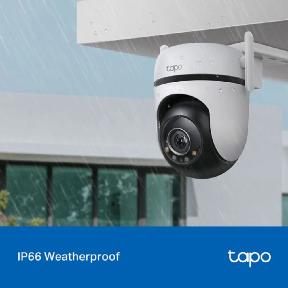 TP-Link - Câmera Exterior Inteligente IP66 WiFi Pan/Tilt 2K - TAPO C520WS - Image 5