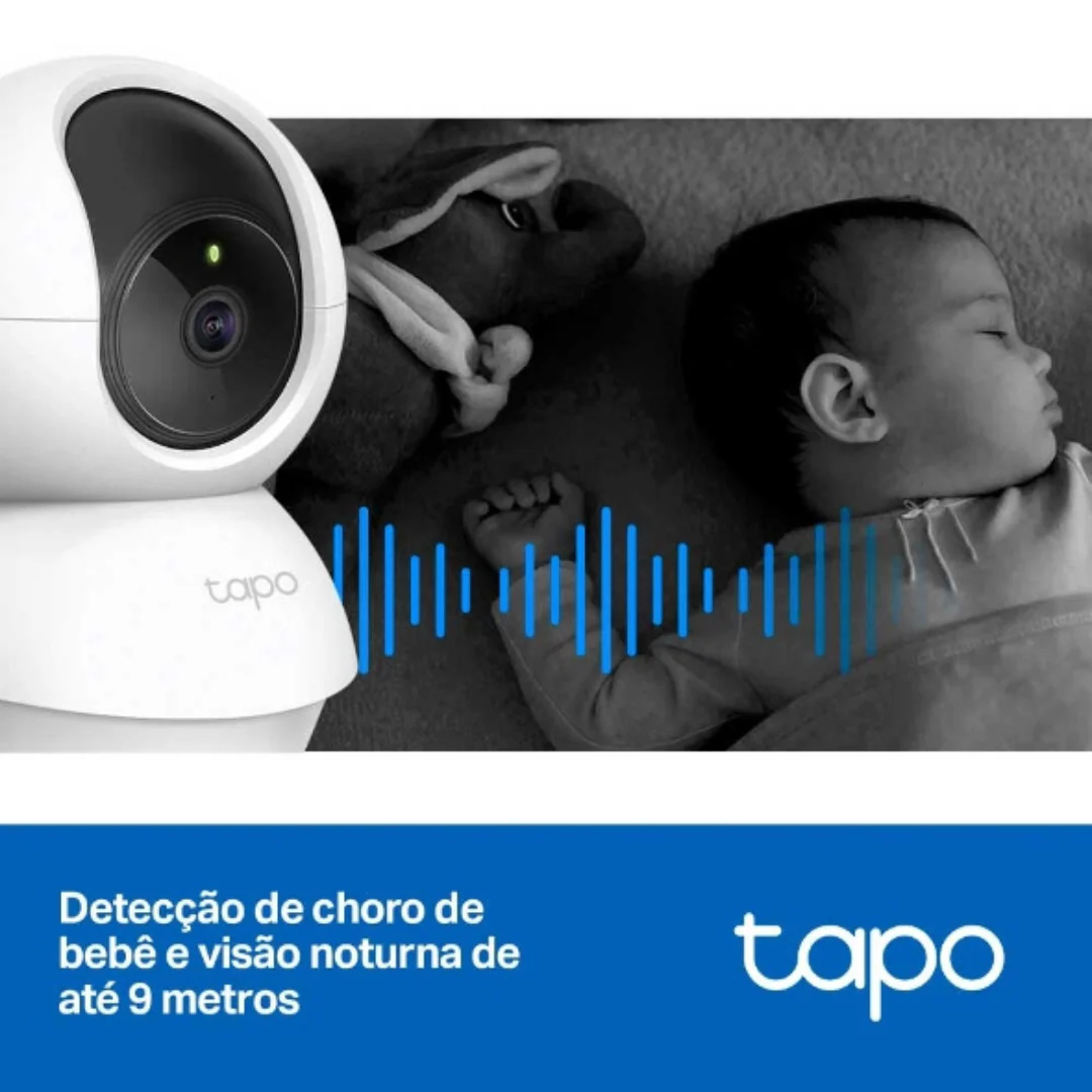 TP-Link TAPO TC70 Câmara inteligente IP (WiFi) Motorizada Pan/Tilt 1080p - Image 4