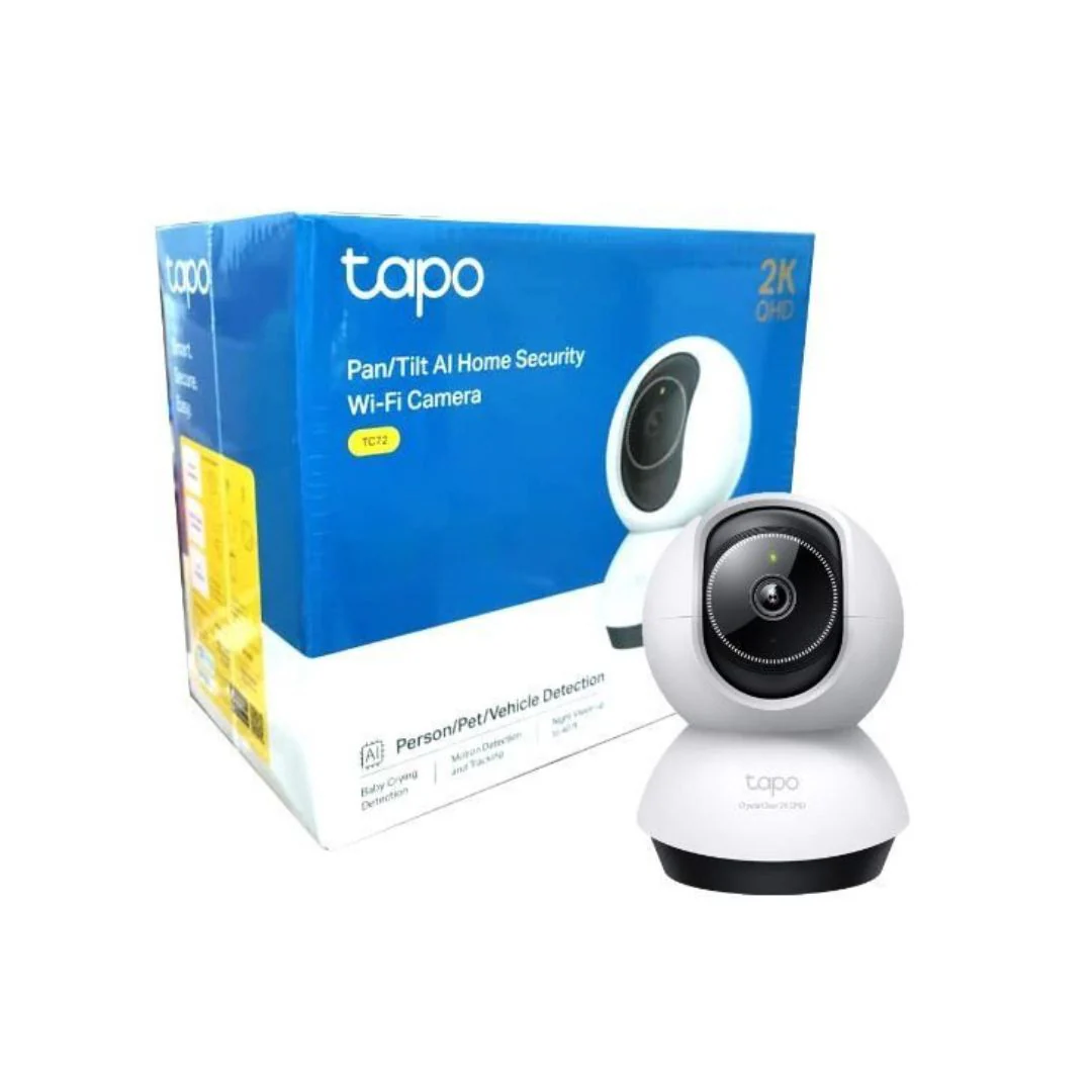 TP-Link Câmara de Vigilância IP (WiFi) Motorizada Pan/Tilt 2K 4mm IR 10m - Tapo TC72 - Image 3